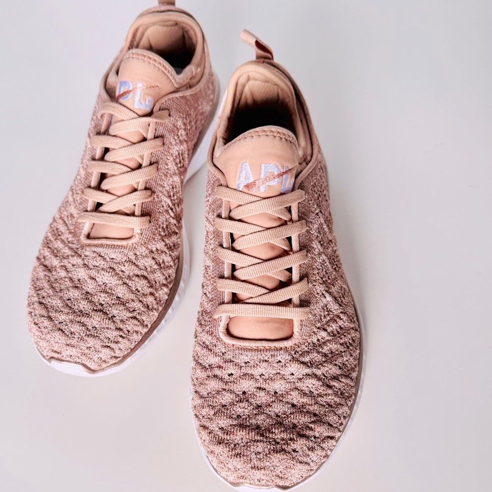 APL TechLoom Phantom Pro Women's Rose Gold Sneakers Running Shoes - Picture 5 of 16